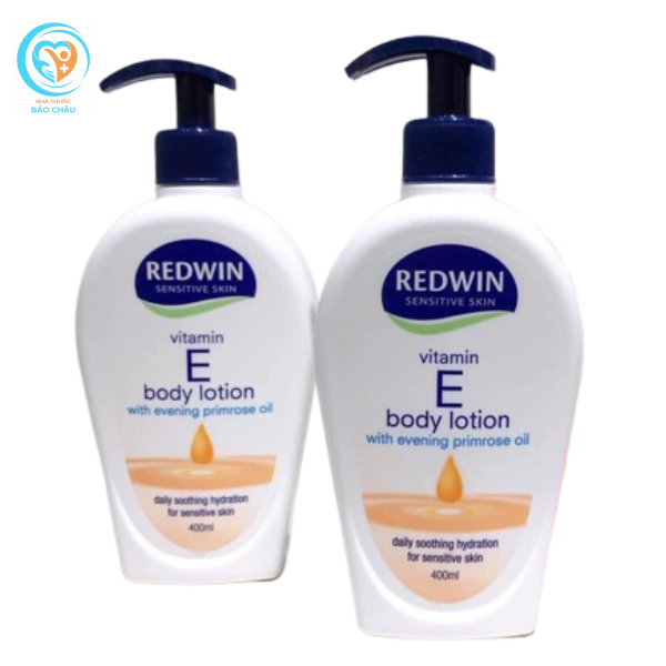 Kem dưỡng thể Vitamin E Body Lotion Redwin 400ml