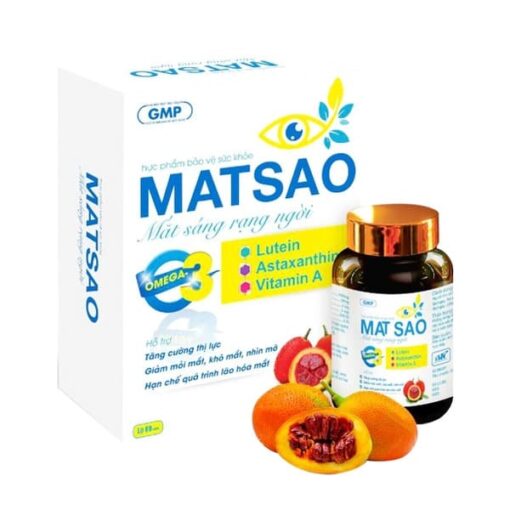 Matsao Dragon 60 viên giúp tăng cường thị lực